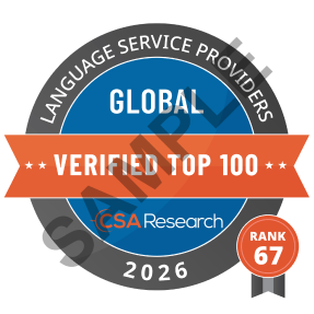 Verified badge of global top 100