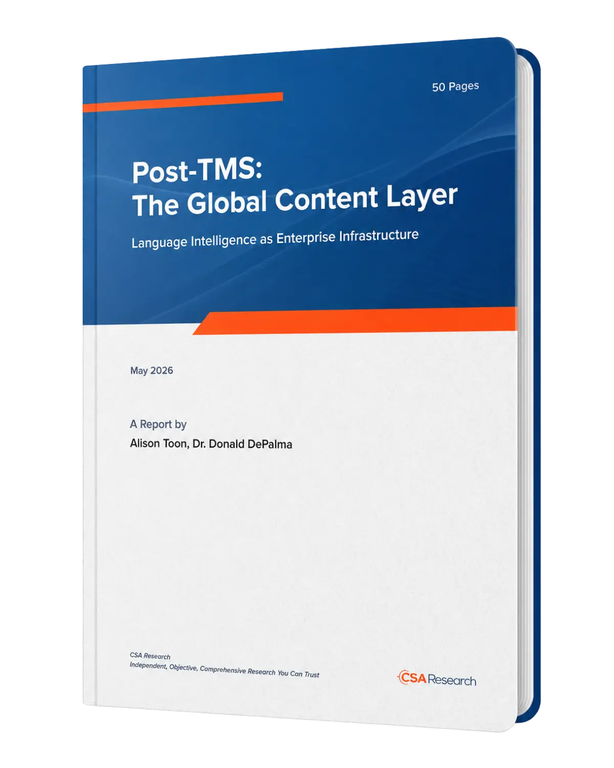 Post-TMS report cover